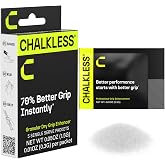 Chalkless Grip Enhancer - Premium Liquid Chalk Alternative &amp; Less Mess Hand Chalk for Weightlifting, Powerlifting, Yoga, Gaming, Climbing, and More, Non-Toxic Long-Lasting &amp; Reliable