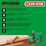 EVO-STIK GRIPFILL Gap Filling Adhesive Buff 12 x 350ml Bonds Many Surfaces view 6