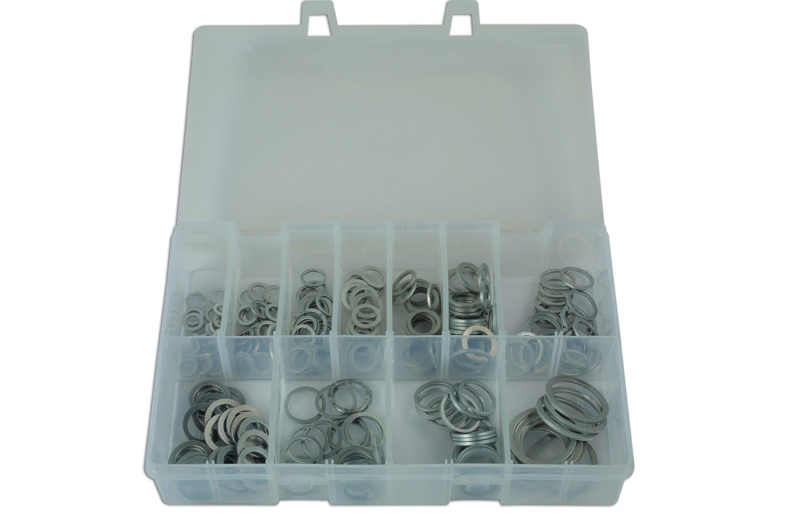 Connect 31896 Assorted Aluminium Washers Box 260pc