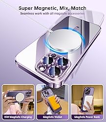 Waldeng for iPhone 14 Pro Max Case with Integrated