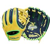 Wilson | A450 | Adult + Youth Baseball Glove + Mitt | Sizes 10.75" - 12" | Right + Left Hand Throw | Multiple Styles
