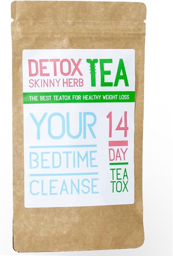 14 Day Bedtime Cleanse Tea Detox Skinny Herb Tea Natural Weight Loss Tea / Body Cleanse