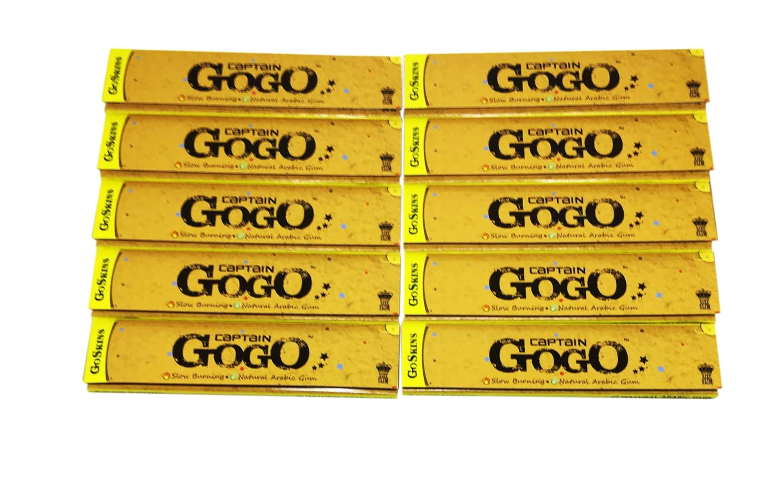 Buy Captain Gogo Go Skins Brown King Size Smoking Paper Pack Of 10 By Treasure House Online At Low Prices In India Amazon In Buy Captain Gogo Go Skins Brown King Size Smoking Paper Pack Of 10 By Treasure House Online At Low Prices In India Amazon In