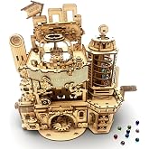 Wooden 3D Puzzle for Adults DIY Model Kits Wood Mechanical Crafts Set to Build Gift for Women Men Age 14+ Years Old
