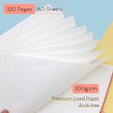 ISLAND A4 Lined Notebook 320 Pages Hardcover 100gsm view 5