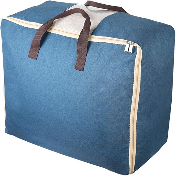 Storage Bags with Zips, Qozary Duvet Storage Bag, Large Storage Bags