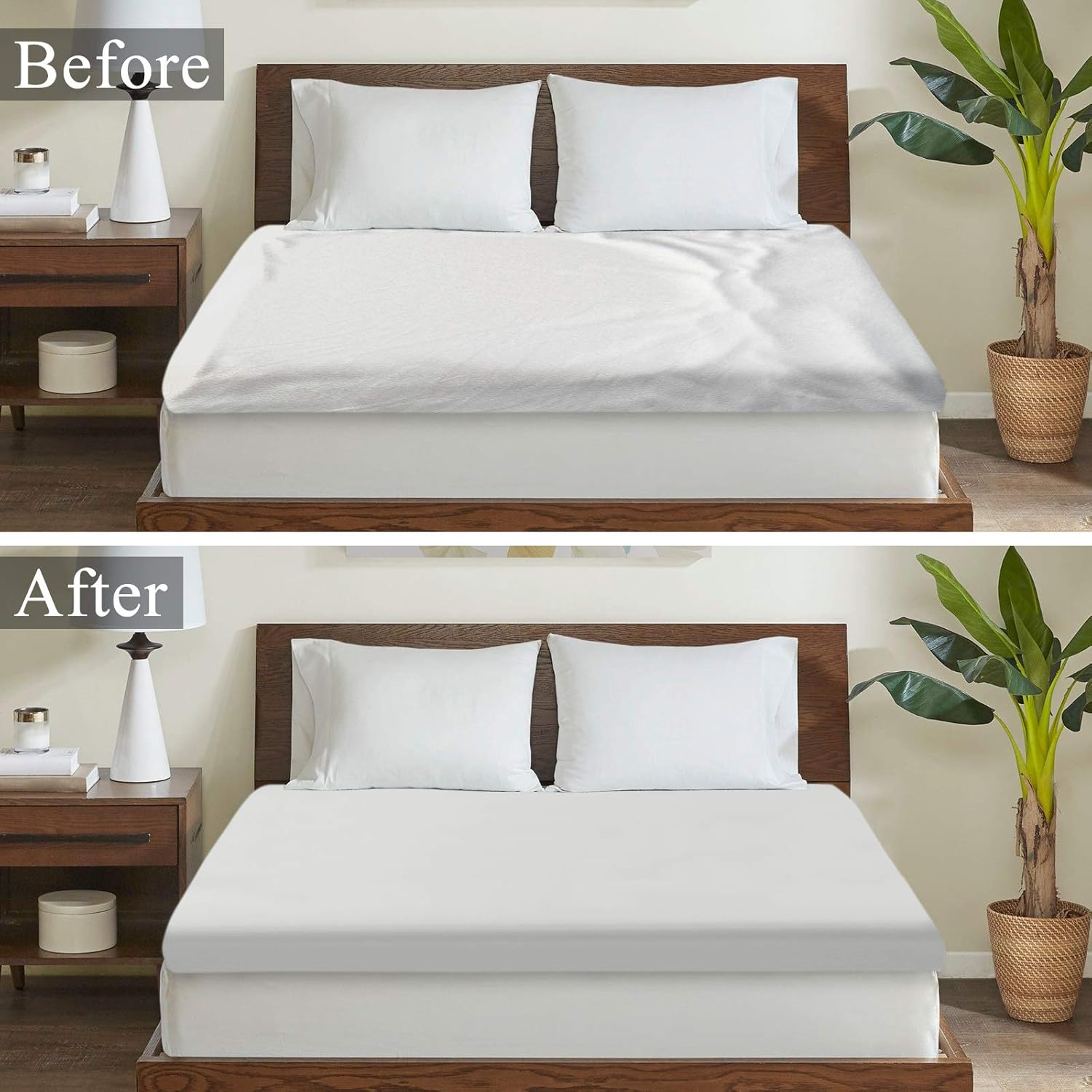 ACEDÉCOR Bed Sheet Holder Straps, Adjustable Triangle Elastic Mattress Sheet Corner Clips Suspenders Grippers Fasteners Sheet Keeper(4 Pcs Grey): Home & Kitchen