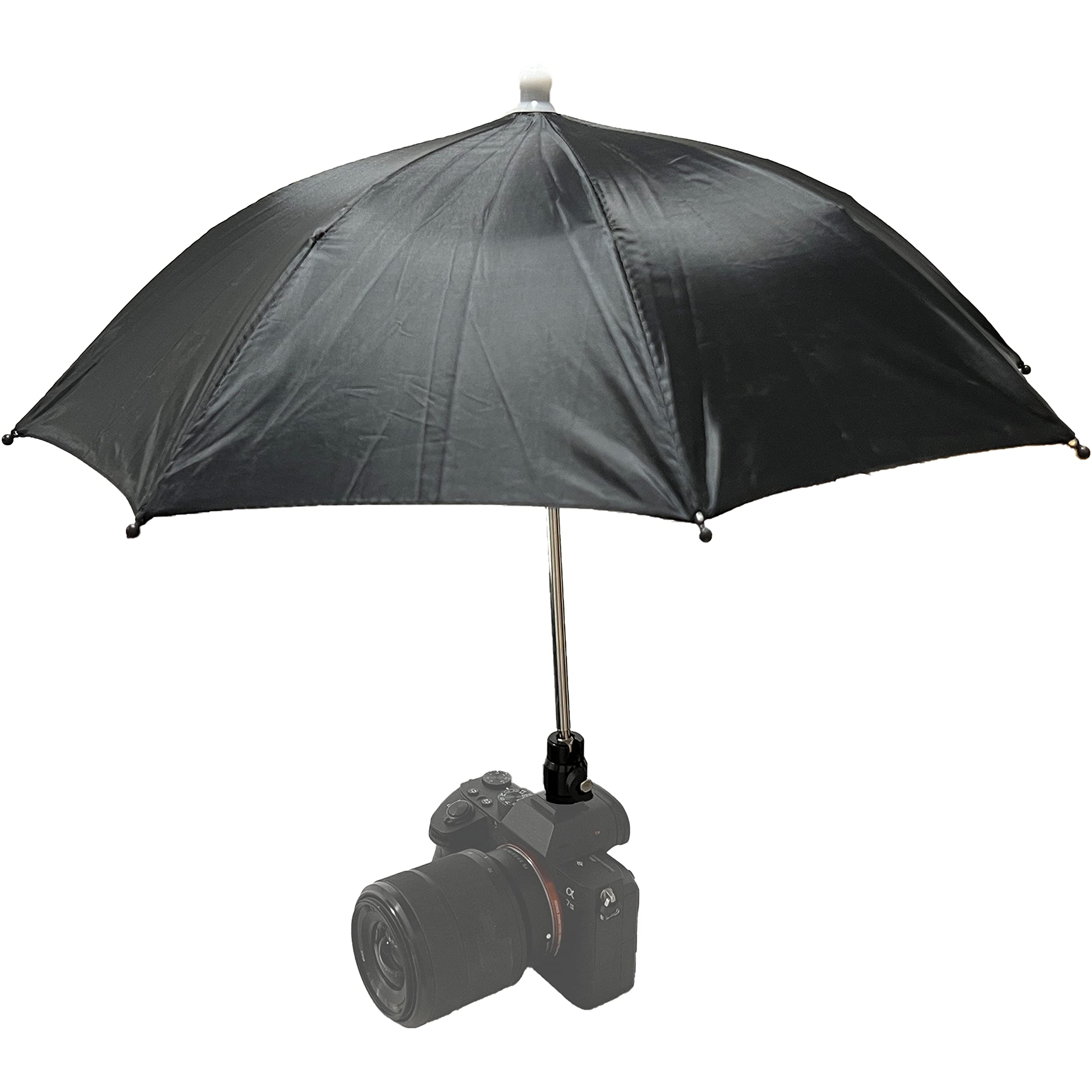 BelTech Hot Shoe Umbrella Protects Camera from Rain, Bird, Sunlight, Snow