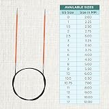 KnitPro Zing Fixed Circular Needles 40in 100cm 2.75mm view 4
