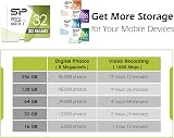 Silicon Power 32GB MicroSD Card UHS-1 Class 10 with SD Adapter view 2