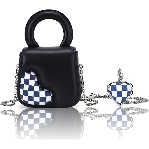 LA FESTIN Women's PU Leather Crossbody Satchel Bag With Detachable Coin Purse - Adjustable Strap