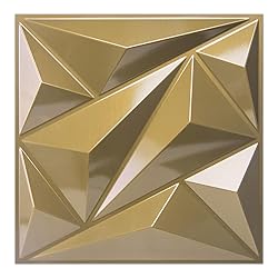 Art3dwallpanels 33 Pack 3D Wall Panel Diamond for
