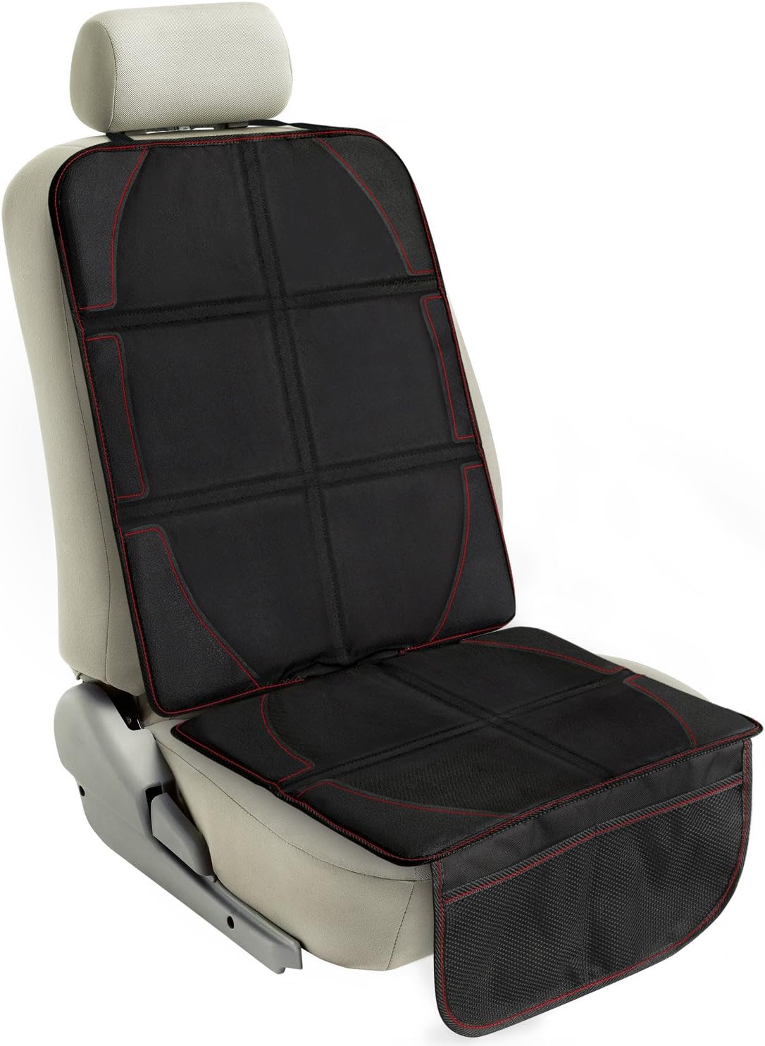 AUTOWN Large Size Car Seat Protector (48 x 120cm), Waterproof 600D Fabric, Car Seat Cover for Baby Seat-BLACK