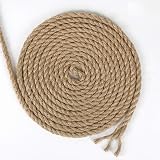 Tenn Well 10mm Jute Rope 50ft Natural Twine Garden Camping Brown view 3