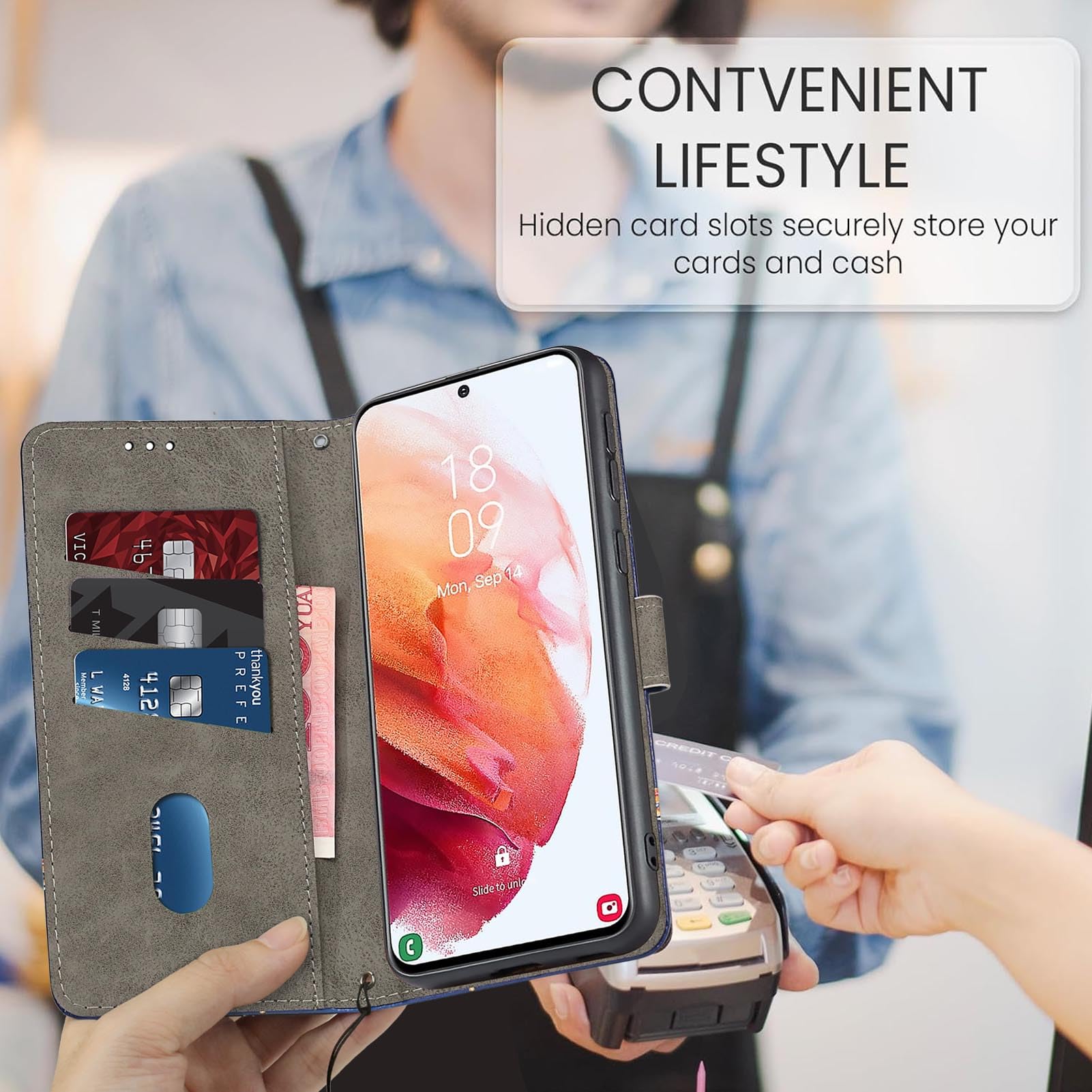 Handyhülle für Google Pixel 10a Hüllen Premium Leder Case Klappbar Wallet Magnet Kartenfach Standfunktion Schutzhülle kompatibel mit Google Pixel 10a Hülle,Blume 6