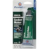 Permatex 81182 Gear Oil RTV Gasket Maker, 3 oz