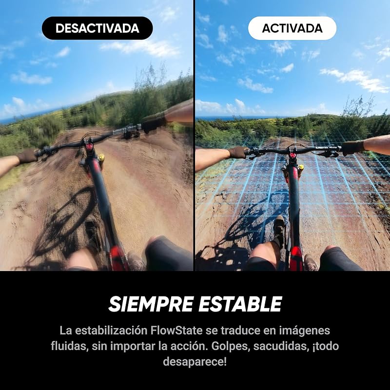 X5 Essential Pack - Câmara à prova de água 8K 360º, líder com pouca luz, efeito de bastão de selfie invisível, objetiva rígida e substituivel, bateria de 3 mãos, resistente ao vento incorporada, estabilização