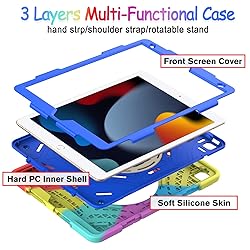 BMOUO iPad 9th/8th/7th Generation Case - iPad 10.2