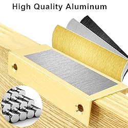 Cionyce 6 Pack Hidden Cabinet Pulls 3.15"/80mm