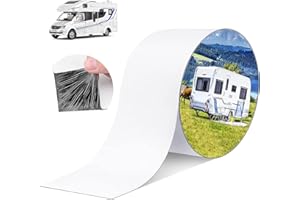 RISTOW (Upgrade Version RV Roof Sealant Tape, 2" x 60ft RV White Roof Seal Tape Weatherproof Sealant Roofing Tape for RV Repair Boat Sealing, Camper Roof Leaks