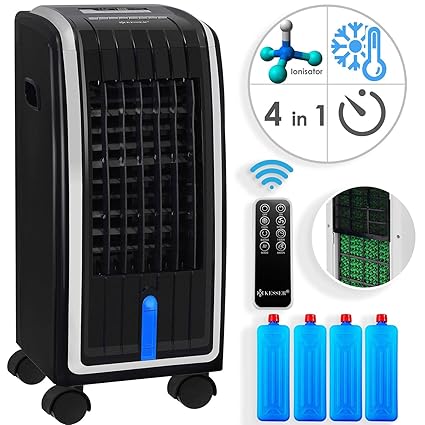 KESSER® 4in1 Mobile Klimaanlage | Fernbedienung | Klimagerät | Ventilator Klimaanlage | 7 L Tank | Timer | 3 Stufen | Ionisat