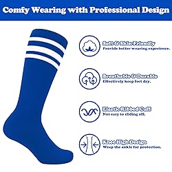 Sarfel Boys Kids Soccer Socks Boys Baseball Sock