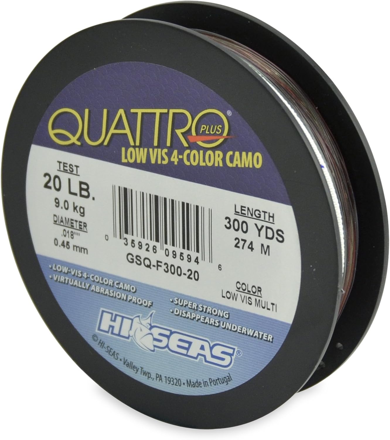 Hi-Seas Quattro Monofilament Line : Monofilament Fishing Line : Sports & Outdoors