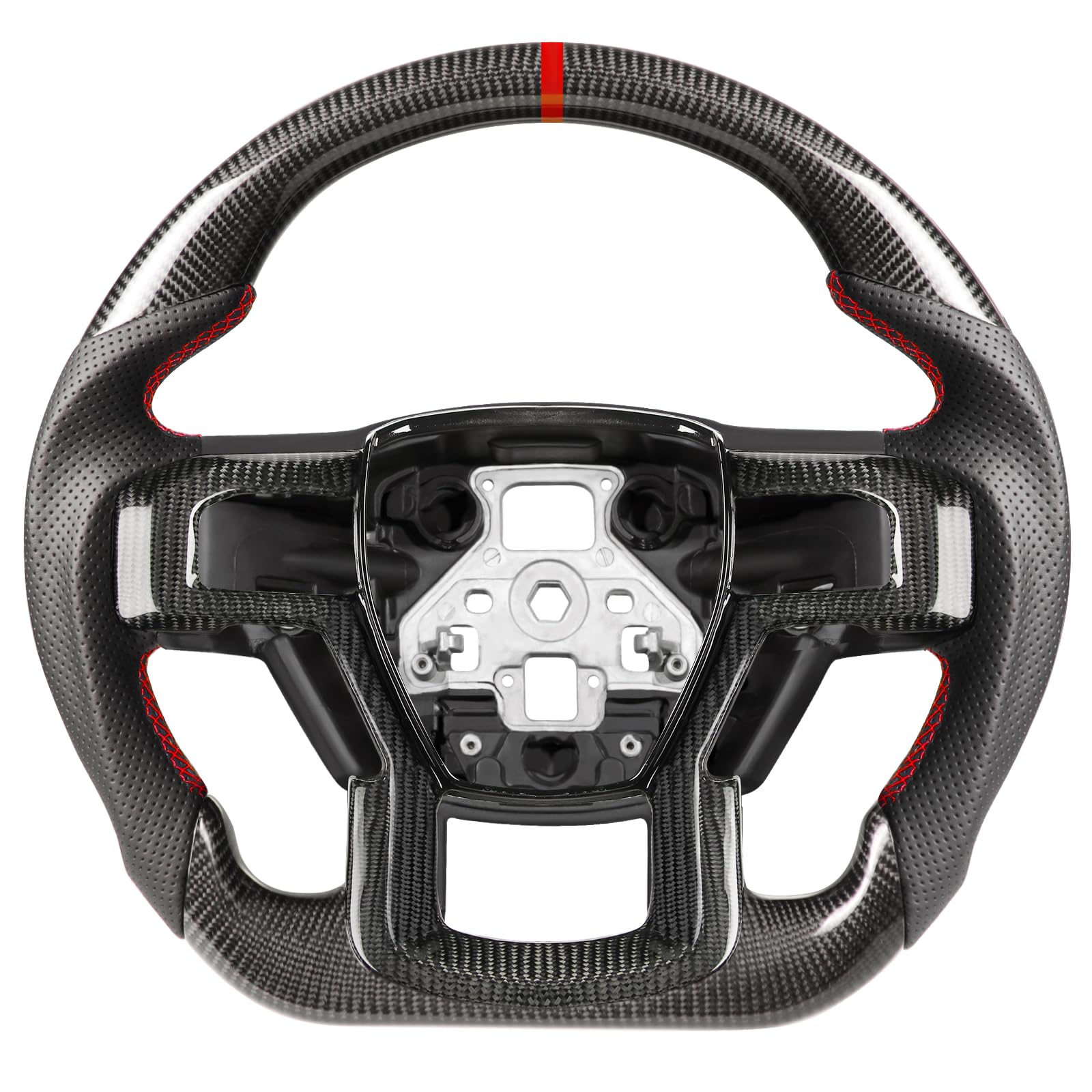 TESFEEL Carbon Fiber Steering Wheel for F-150