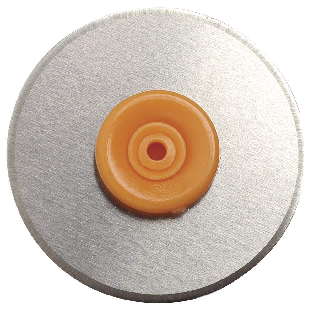 Fiskars Rotary Blade Straight Cutting Ø 28 mm, 2 pieces, Rolling Blade for Straight Cuts, 1003920