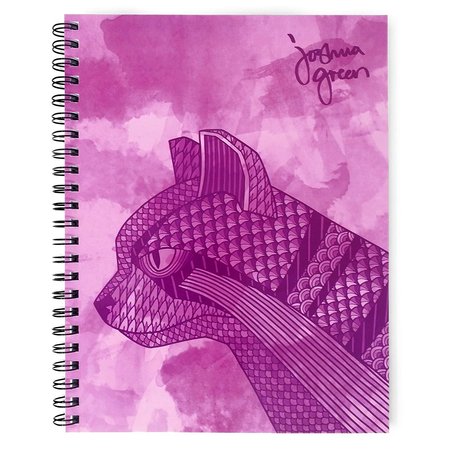 Monster Stationery - A4 Lined Notebook - 160 Perforated 80gsm Pages - Made in UK - Joshua Green Design - Wild Cat