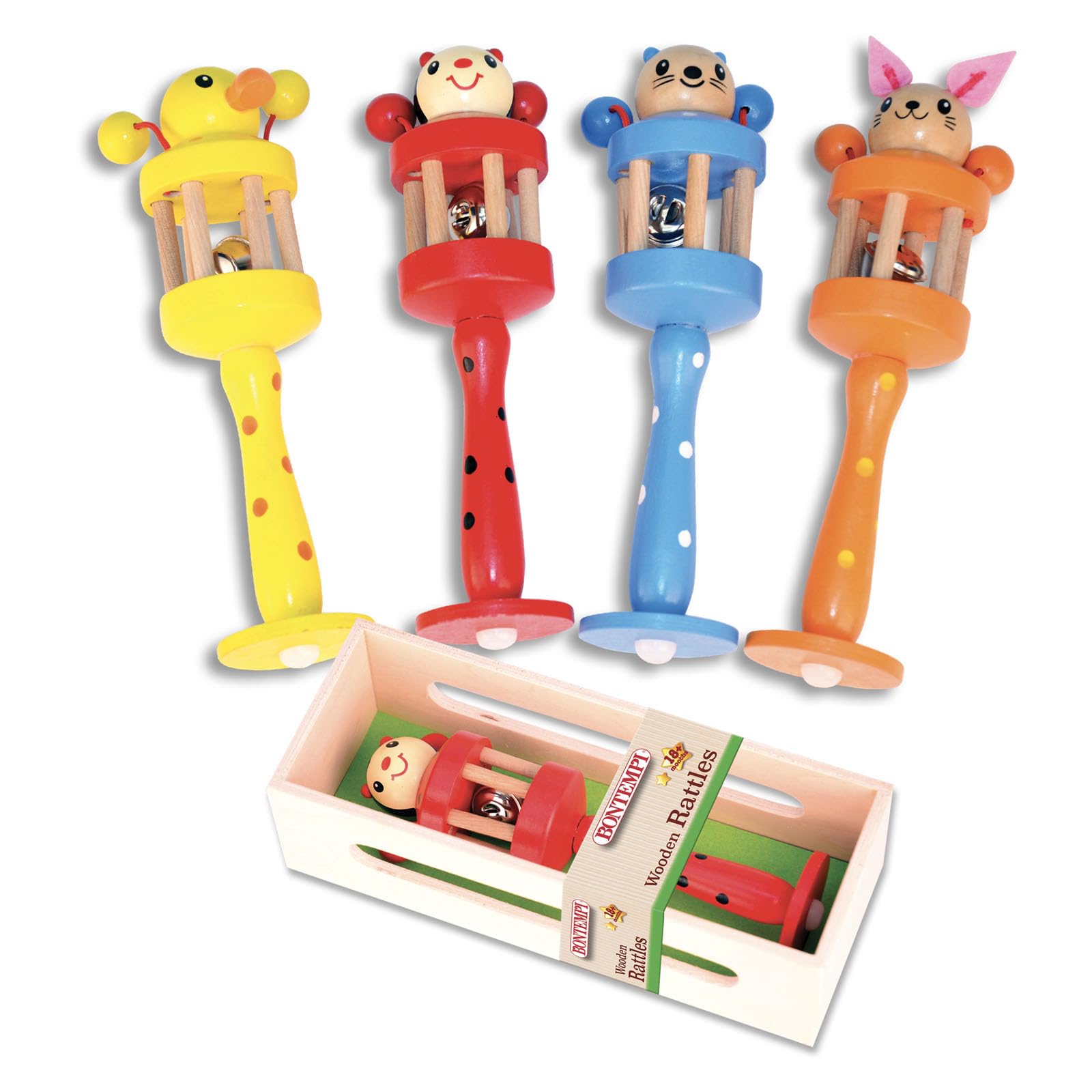 Bontempi 56 1410 Wooden Rattles