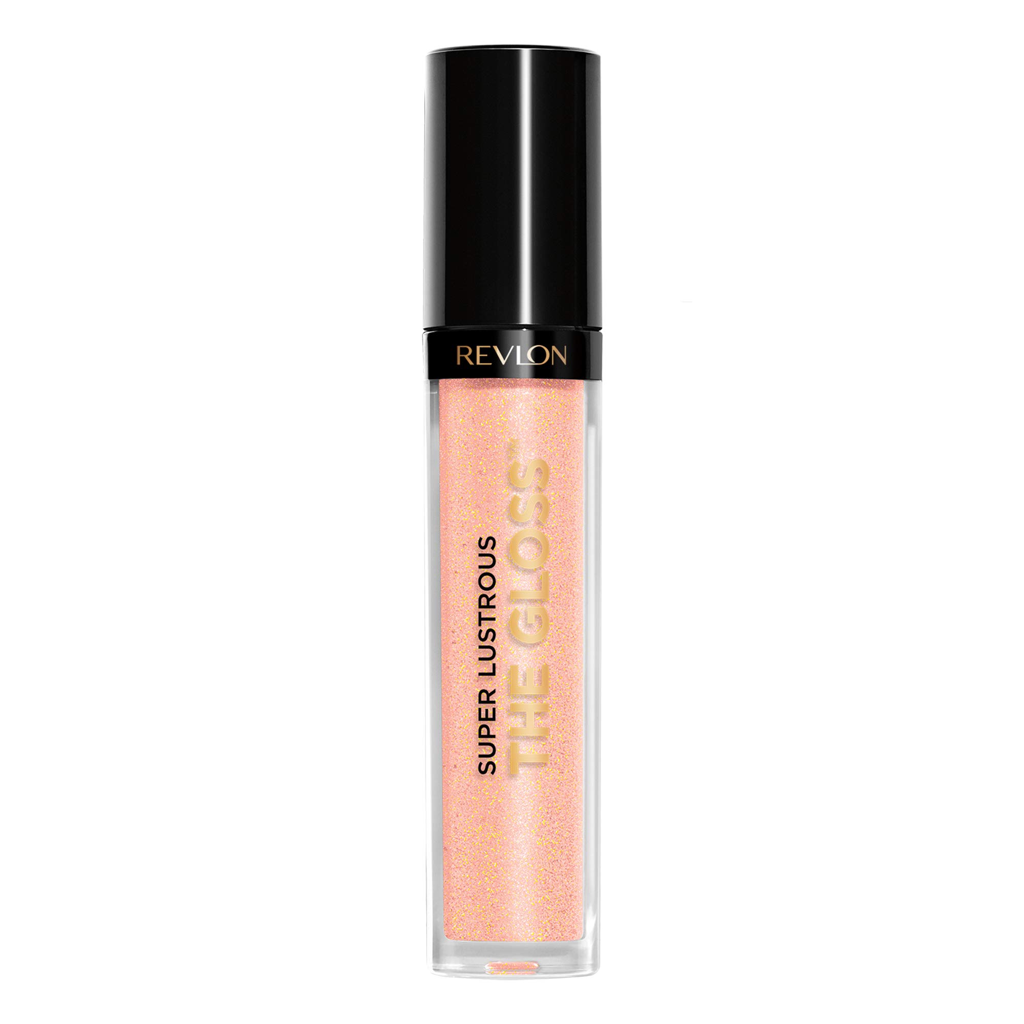Photo 1 of Revlon Super Lustrous Lip Gloss, Non-Sticky, Hydrating, High Shine Finish, 205 Snow Pink, 0.13 oz