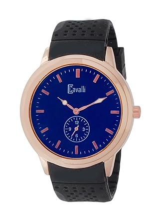 Chronograph Blue Dial Mens Watch (CAV065)