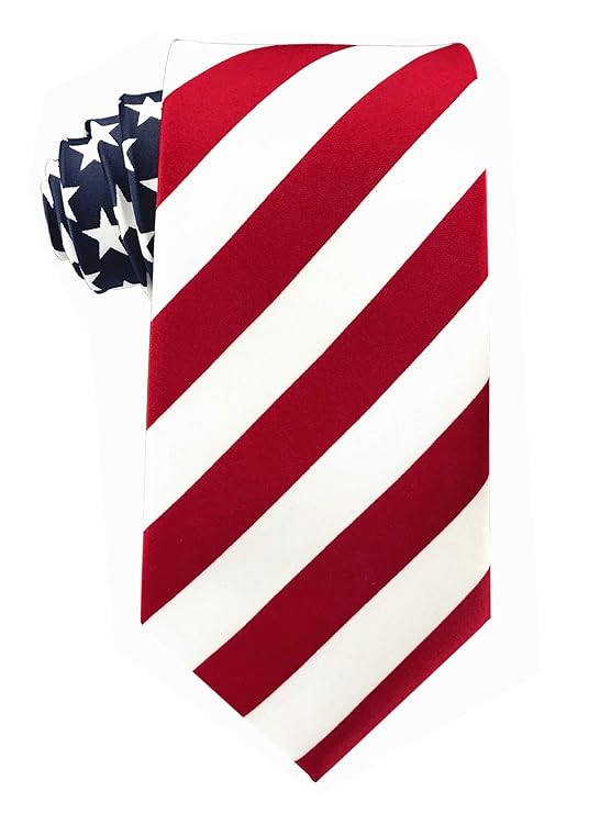 Buy Classic American Flag Necktie USA Flag US Patriotic Novelty Neck