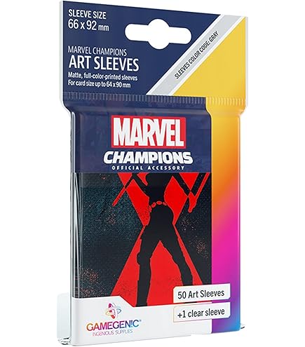 Amazon.com: GameGenic Marvel Champions The Card Game Official Hulk Sleeves  | Pack of 50 Art Sleeves and 1 Clear Sleeve | Card Game Holder