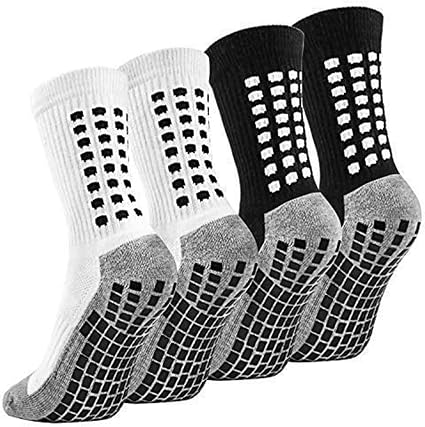 thumbnail image 2 of Anti Slip Ankle Socks 2/4/8pair Sports Non-Slip Football Grip Socks 2392805 2 of 13