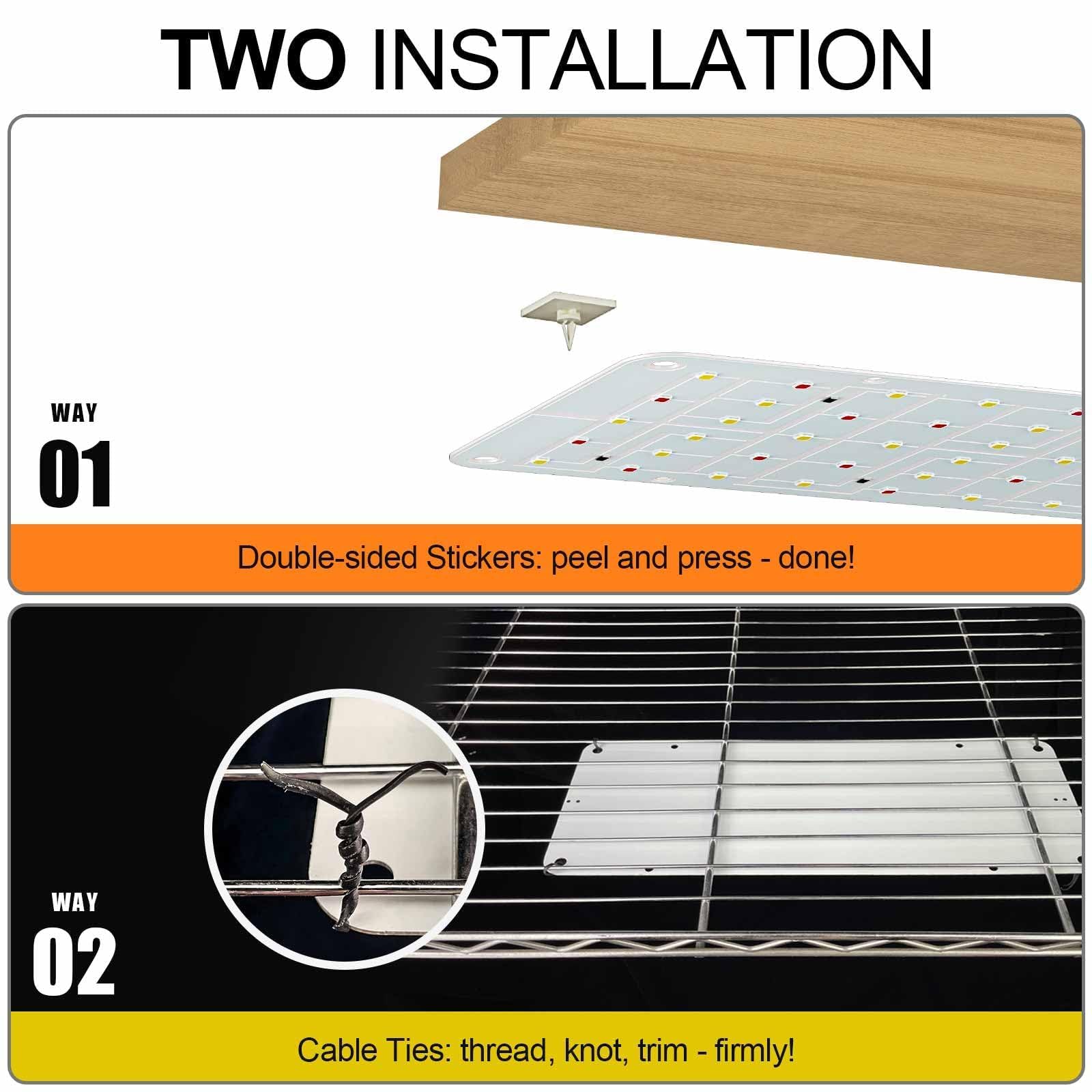 DOMMIA Grow Light, 20W Ultra-Thin Panel Grow Lights for Indoor Plants, High PPFD Full Spectrum, Dimmable, 6/12/16H Timer Auto on/Off, Suitable for Indoor Growing, Warm White 1-Pack