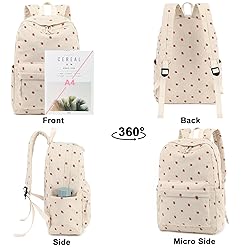 Bluboon Backpack for School Girls Women, Cute
