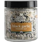 Simply Organic Black Garlic Finishing Salts, 2.19 Ounce