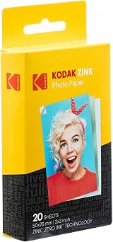 KODAK 5.1x7.5 cm ZINK Sticky-Backed Photo Paper 20 Sheets for Step view 3