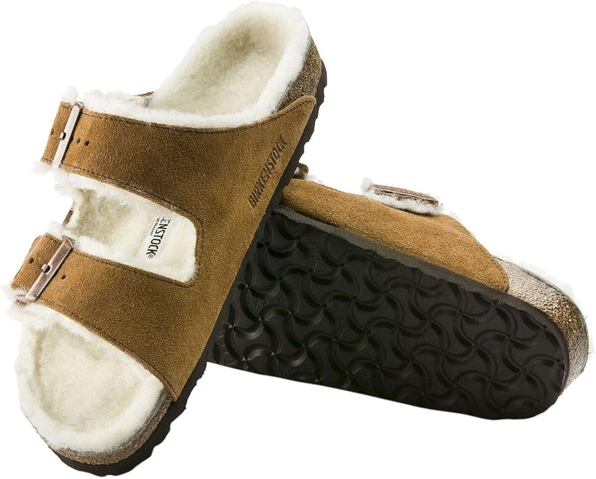  | Birkenstock Women's Arizona Shearling | Slides