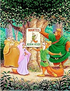 Disney Robin Hood Thick Poster 12 x 12 inches poster Serene collections