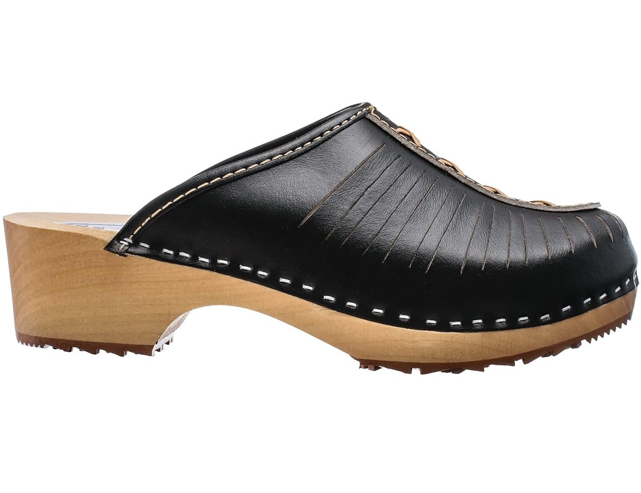 zapatos zuecos de madera para mujer