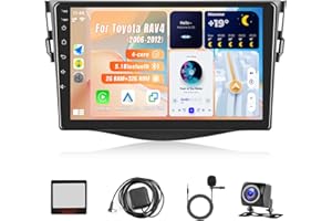 KuTaiTai Upgraded Android 12 Car Stereo for Toyota RAV4 2006-2012(Fit-J.B.L Version) with Carplay Android Auto - 2+32GB 9Inch