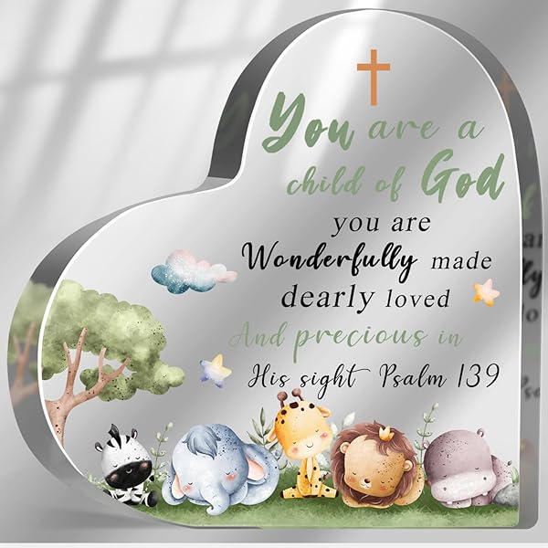 Baby Boy Shower Decor Christian Art-Bible Verse Banner-Scripture
