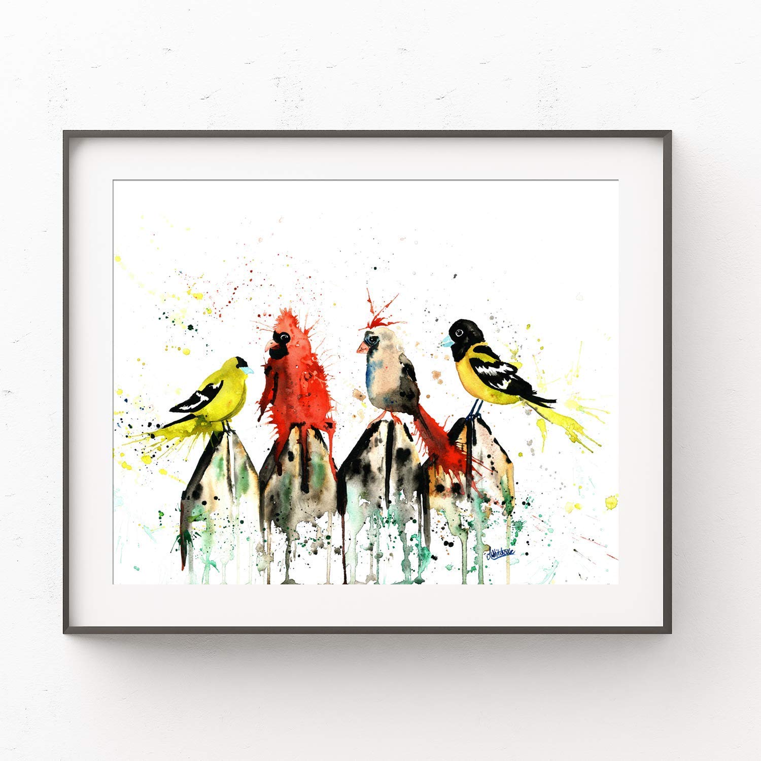 Bird Wall Art by Whitehouse Art Bird Decor, Bird Wall Decor, Bird