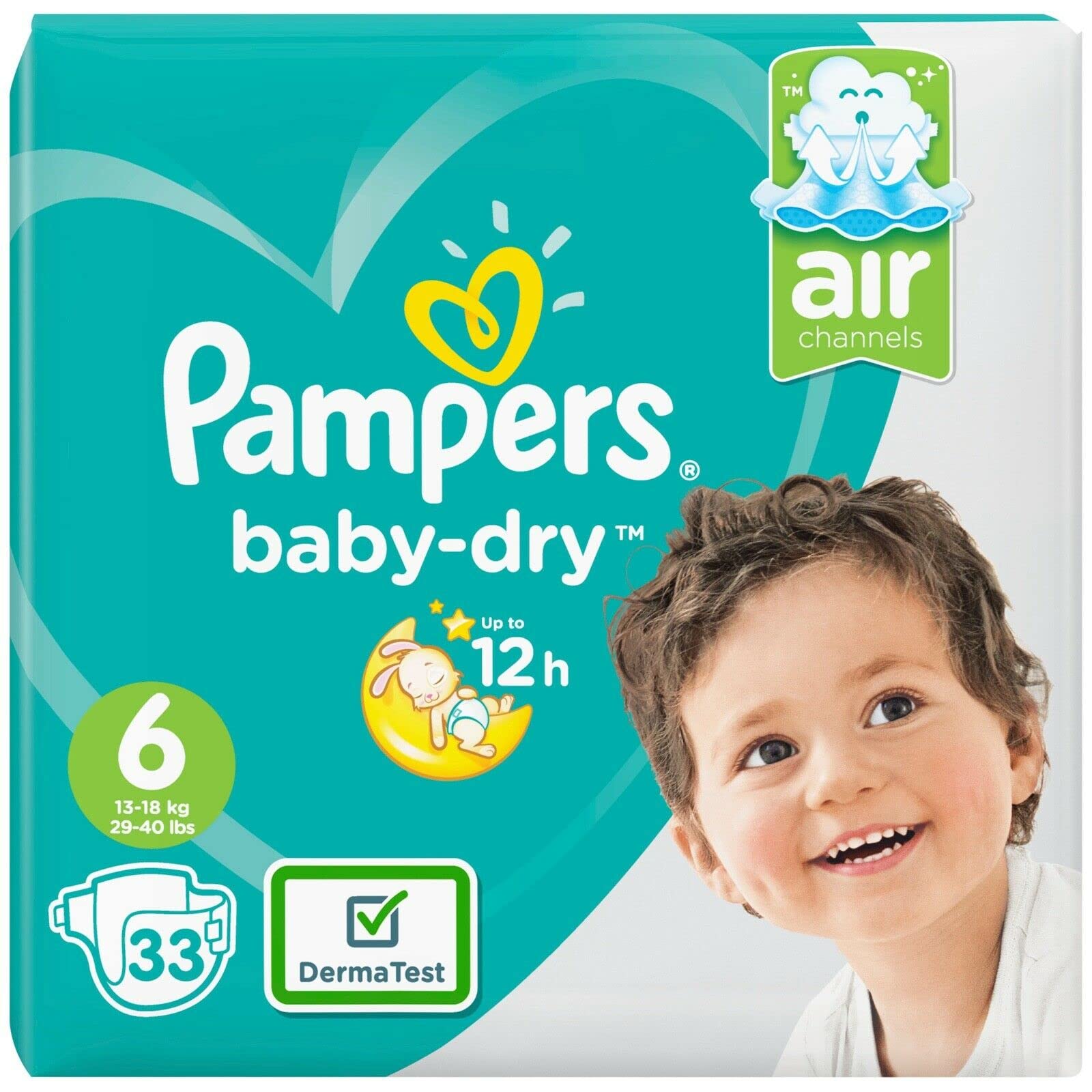 Pampers Diapers Baby-Dry Pants, 1.02 kg