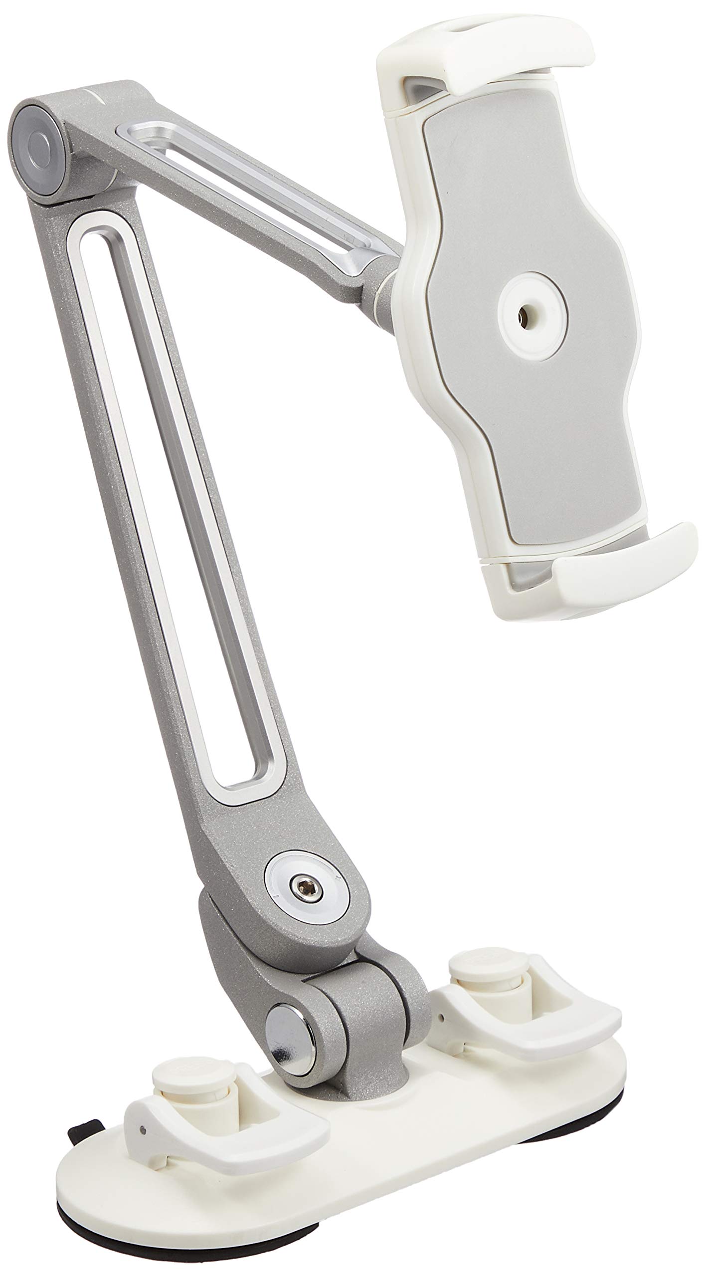 (株)ユニーク FantaStickArm Prime スマホ タブレット 吸盤 アーム スタンド ホルダー シルバー UMS-FSA05CBK商品画像