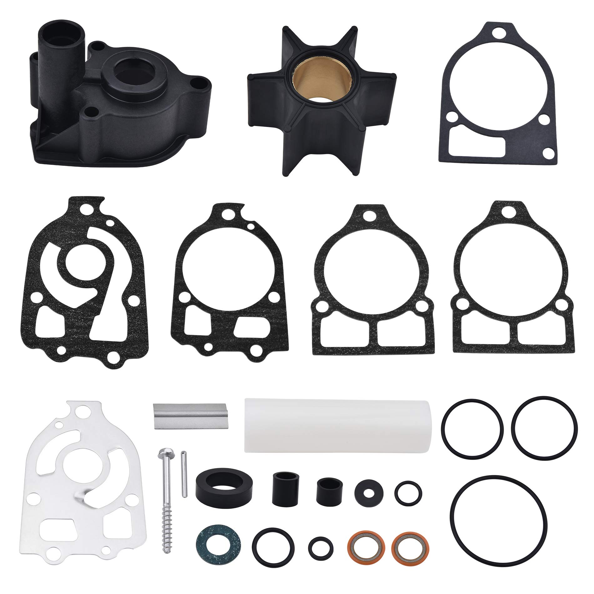 Photo 1 of BDFHYK 96148Q8 Water Pump Repair Kit for Mercury and Mariner Outboards and MerCruiser Stern Drives, Replaces 46-96148Q8 46-96148A8 46-96148T8 Sierra 18-3217, 18-3316