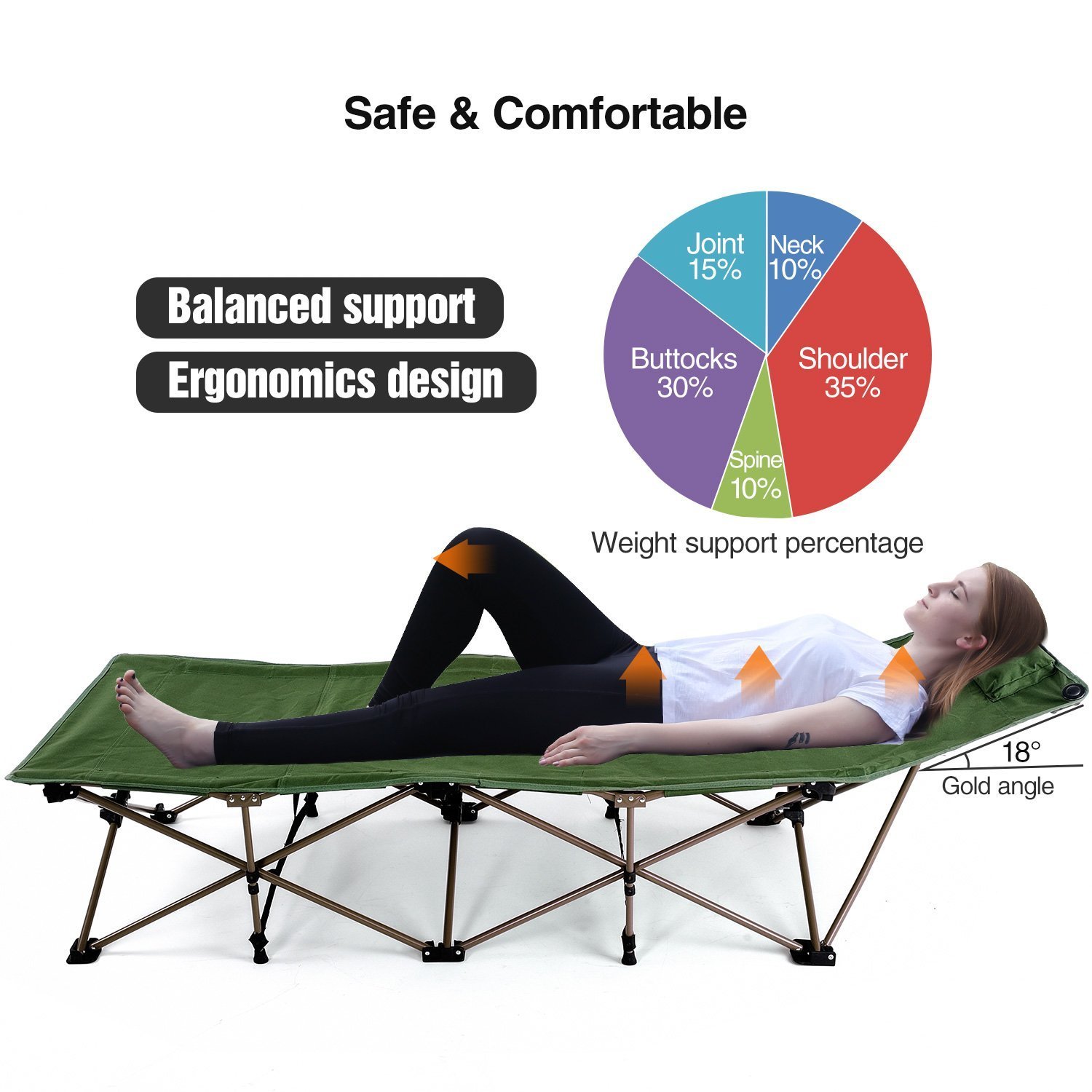 extra wide camping cot